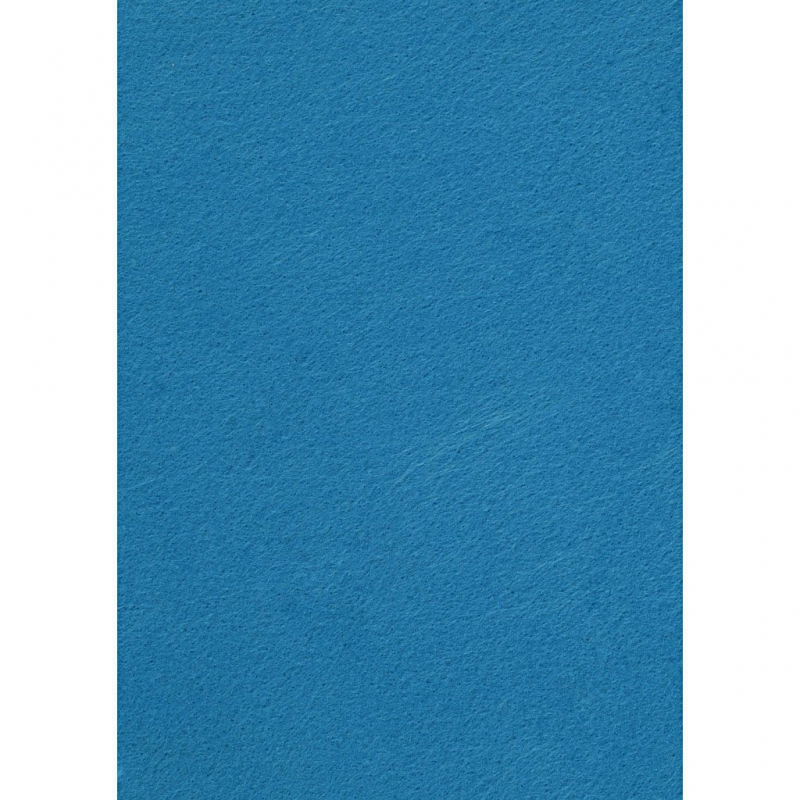 Hobby knutsel vilt turquoise dikte 1,5-2mm - 10 vellen A4