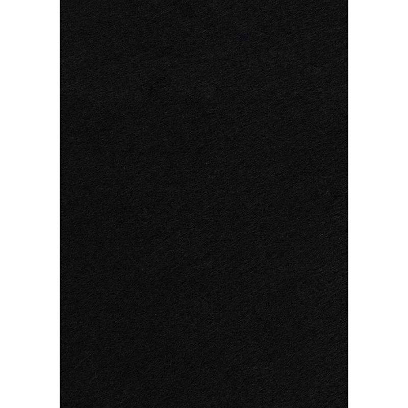 Hobby knutsel vilt zwart dikte 1,5-2mm - 10 vellen A4