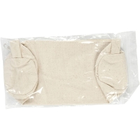 Stoffen blanco Etui naturel katoen 20x6cm