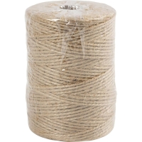 Jute inpaktouw naturel 2mm bol 180 meter