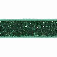 Glitter lint groen 10mm 5 meter