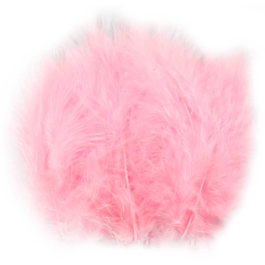 Veren roze 5-12 cm 15 stuks