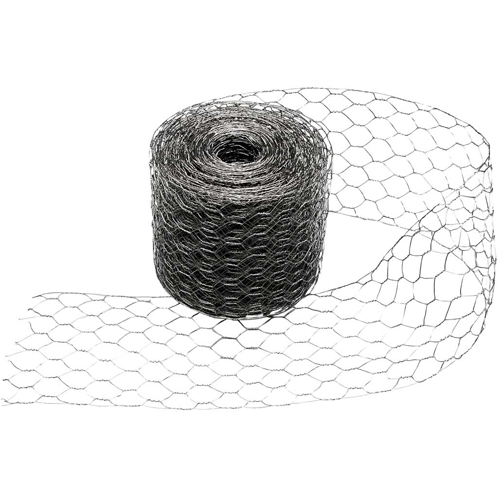 Kippengaas 13cm maasbreedte 20mm - rol 20 meter