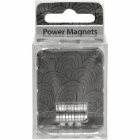 Krachtige power magneetjes 10x2mm - 10 stuks