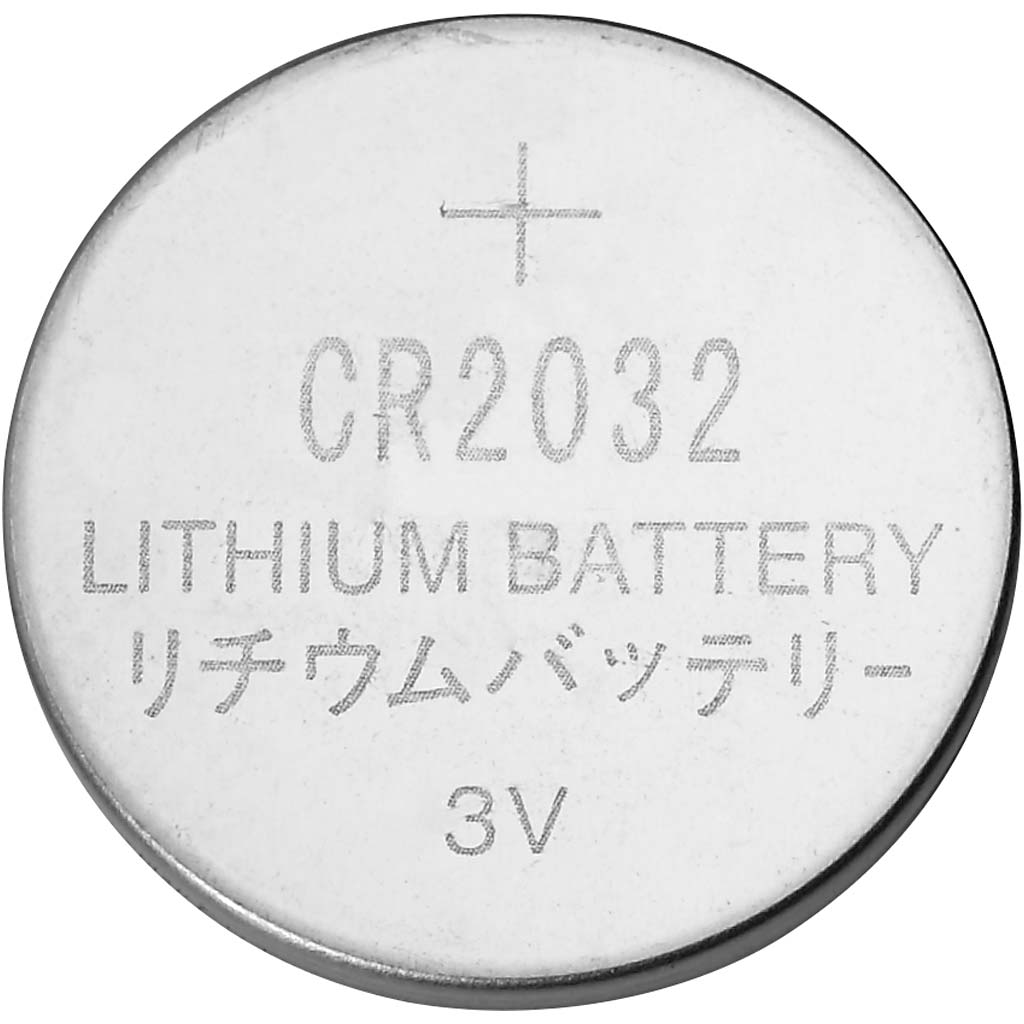 Lithium batterijen knoopcellen CR2032 20mm - 6 stuks