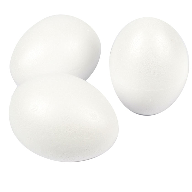 Piepschuim styropor eieren 12cm - 25 stuks