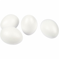 Piepschuim styropor eieren 7cm - 50 stuks
