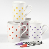 Witte Mok 120 ml 7 cm &ndash; 1 Stuk