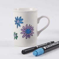 Witte Mok 120 ml 7 cm &ndash; 1 Stuk