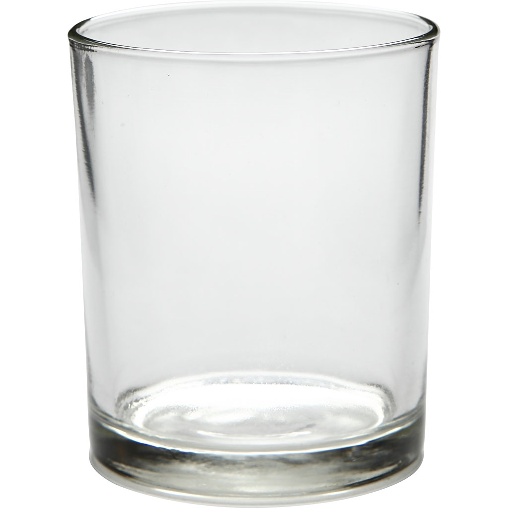 Waxinelicht glaasjes helder 7x8,4cm - 12 stuks