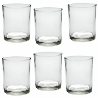 Waxinelicht houders 7x8,4cm set 12 stuks