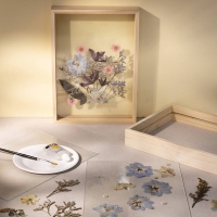 Lijst 3D dubbel glas 22.1x30.8cm - 1 stuk