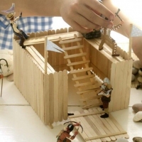 Houten ijsstokjes medium 11.5x1cm - 30 stuks