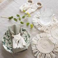 Houten ringen 55mm - 6 stuks