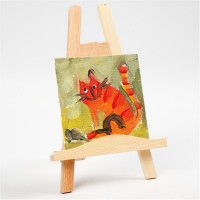 Kleine houten schilders ezel 25cm - 1 stuk