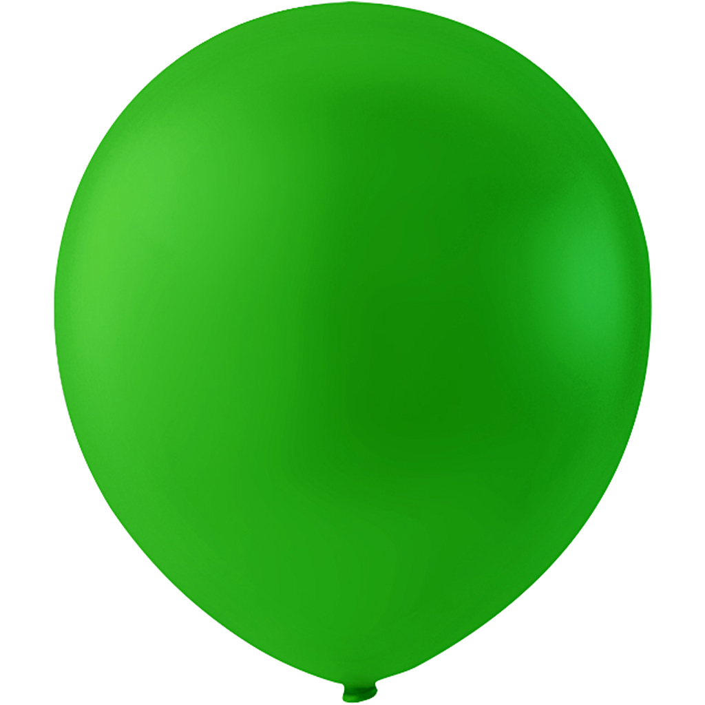 Ballonnen groen 23cm 10 stuks
