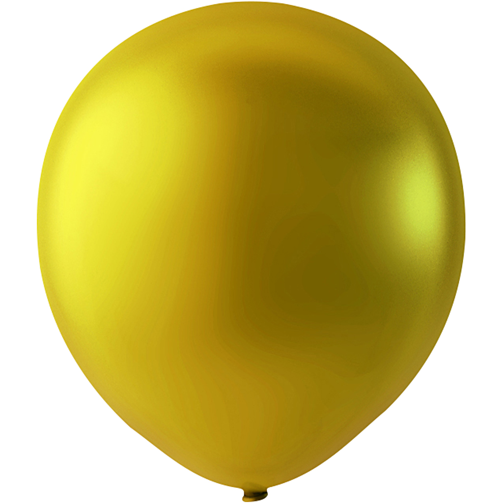 Ballonnen goud 23cm 8 stuks