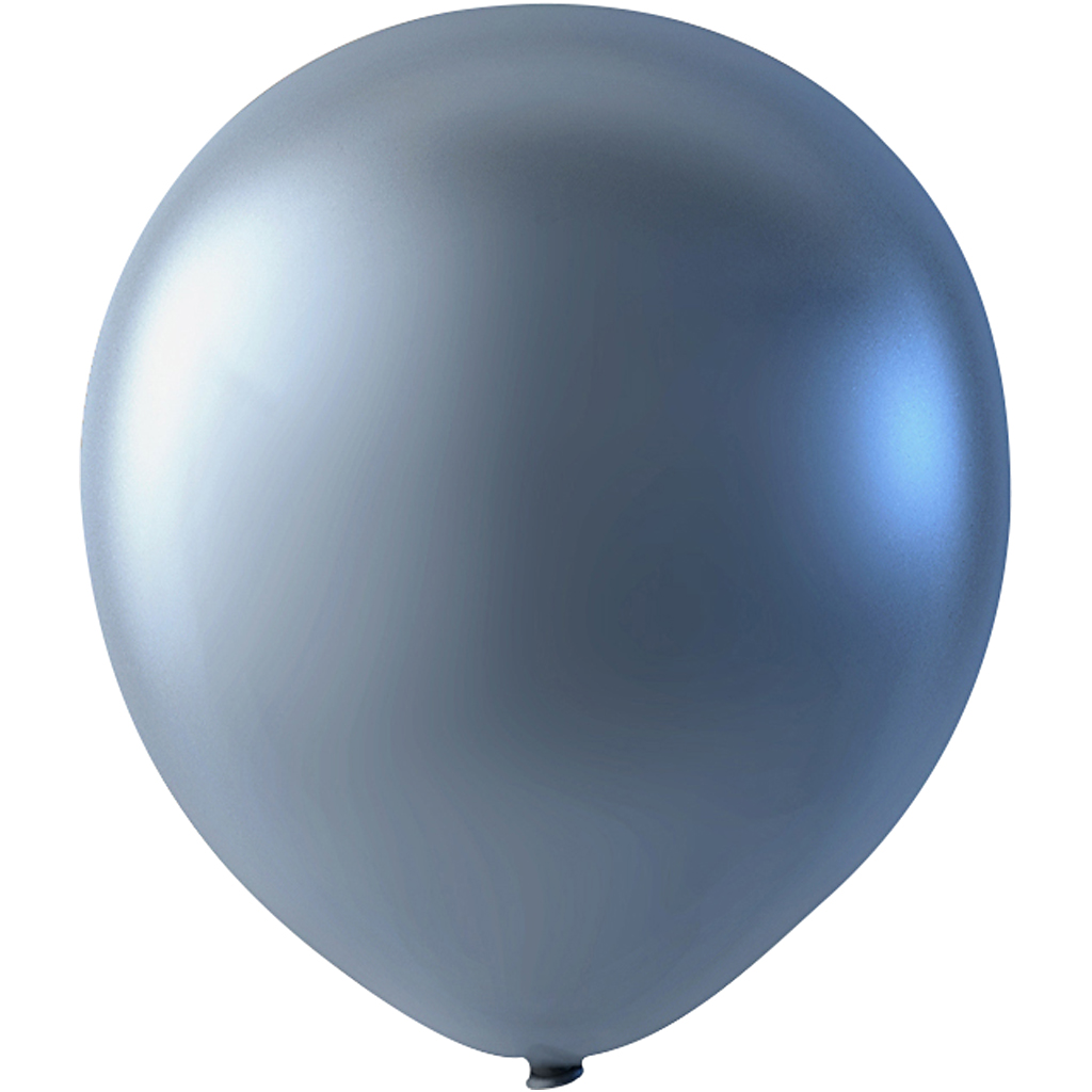 Ballonnen zilver 23cm 8 stuks