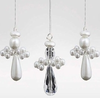 Knutselpakket Engel Ornamenten 32 Stuks | Kunststof Kralen Set 2,8 cm