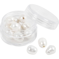 Zoetwaterparels Parelmoer 9&ndash;11 mm &ndash; 13 Stuks