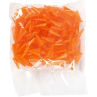 Oranje Kippen­snavels 50 stuks – 30 mm