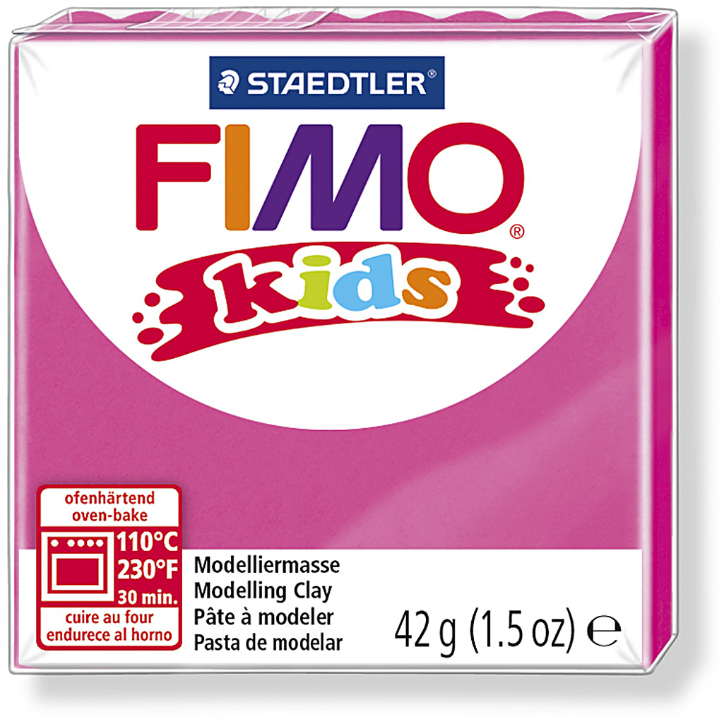 FIMO boetseer klei kids roze afbakken 42 gram