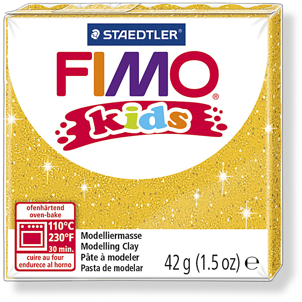 FIMO boetseer klei kids goud afbakken 42 gram