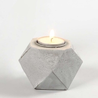 Giet vouwmallen voor beton geo figuren 6-13cm 5 stuks