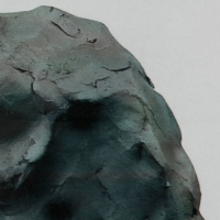 Zelfhardende boetseer klei zwart - 1 kg