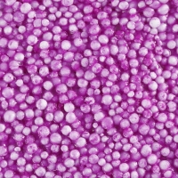 Zelfhardende Foam balletjes klei paars 35gr