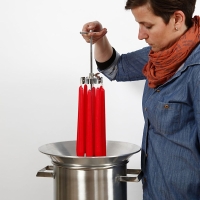 Dompel ring voor kaarsen dompelen 35x9cm