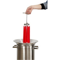 Dompel ring voor kaarsen dompelen 35x9cm