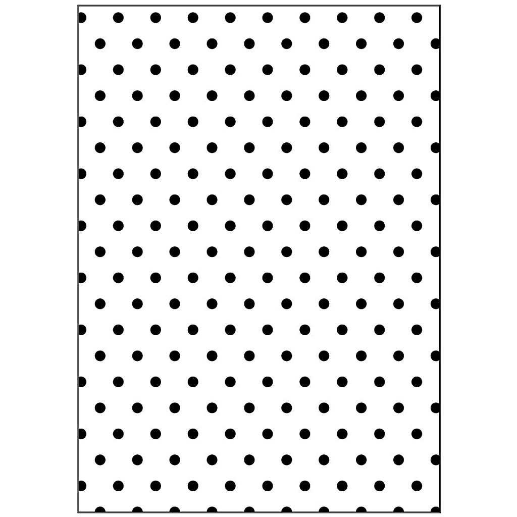 Embossing Folder dots 13x18,5cm 1 stuk