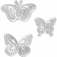 Snijmal vlinders 12,1x11,8cm 1 stuk