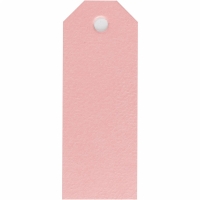 Labels 3x8cm roze 20 stuks