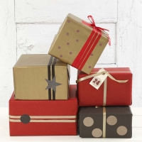 Cadeau Krullint splitter zwart 9 cm