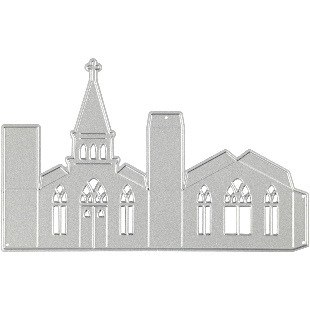 Snijmal 3D kerk afm 135x85mm