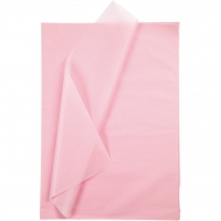 Tissue papier zijdevloei 50x70 cm 14 gr licht roze 25 vellen