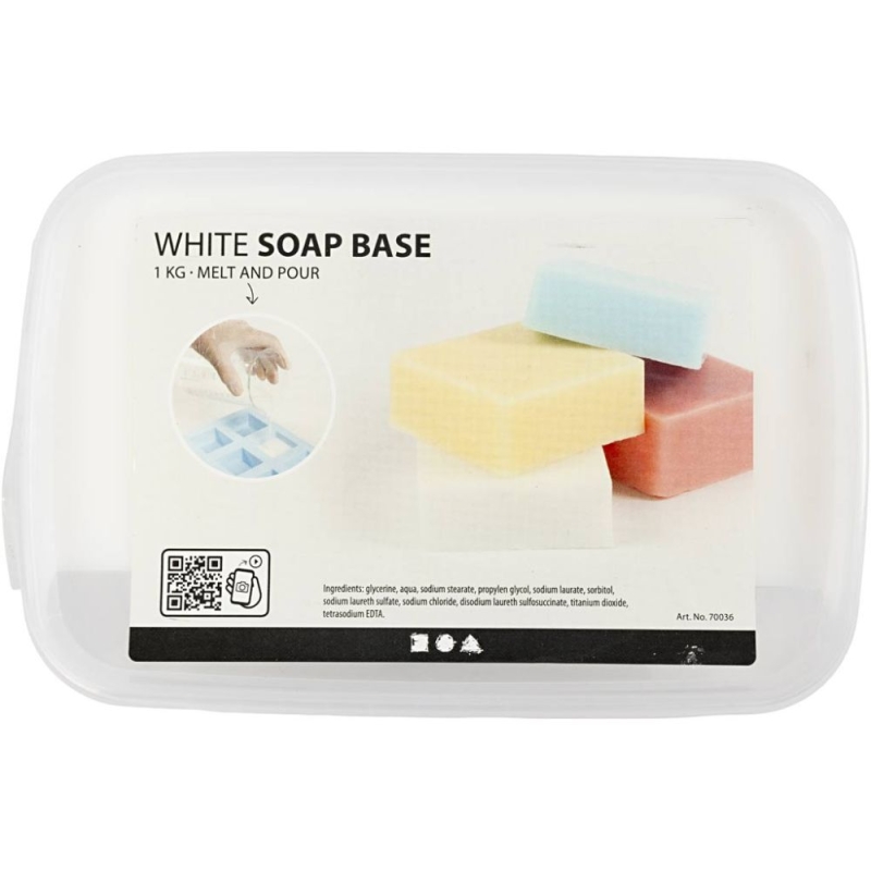 Gietzeep smelt zeep glycerine wit 1 kg