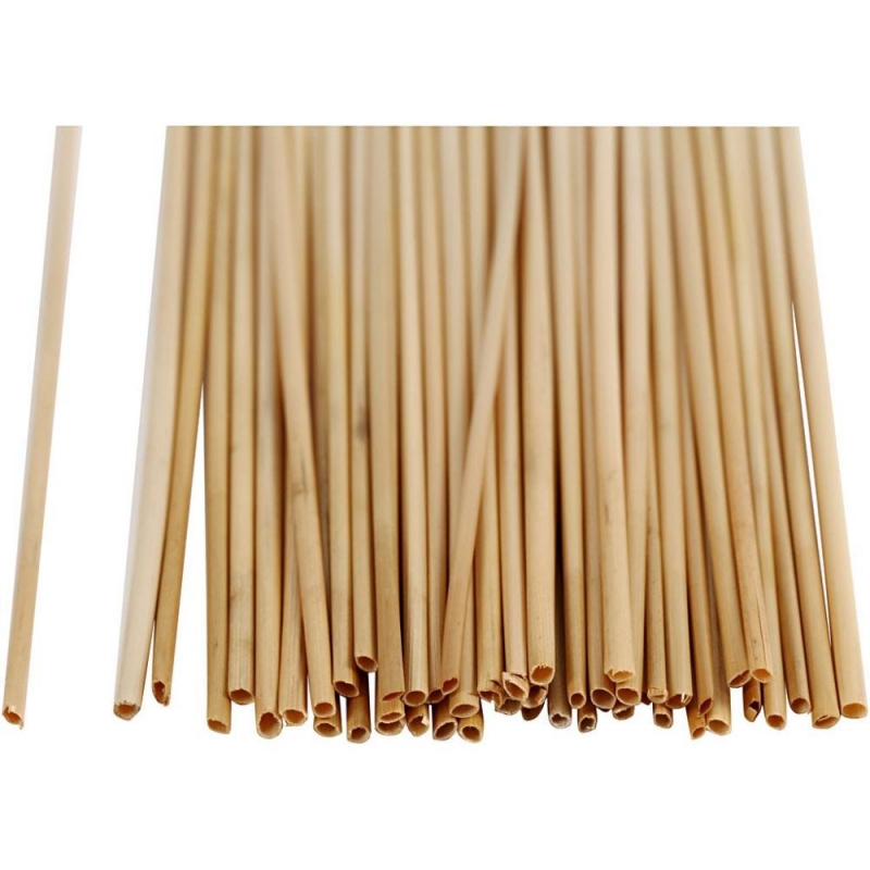 folia knutselrietjes, lengte: 220 mm, naturel – Merken Distributie