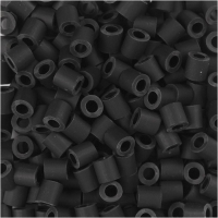 Strijkkralen biologisch afbreekbaar 5x5 mm zwart 3000 stuks