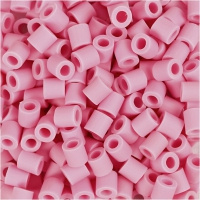 Strijkkralen biologisch afbreekbaar 5x5 mm roze 3000 stuks