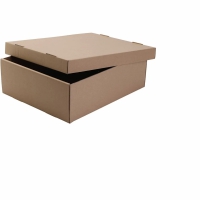 Kartonnen doos met deksel 39,5 x 32,5 x 12,5 cm