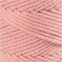 Macrame touw 4mm roze  55 meter