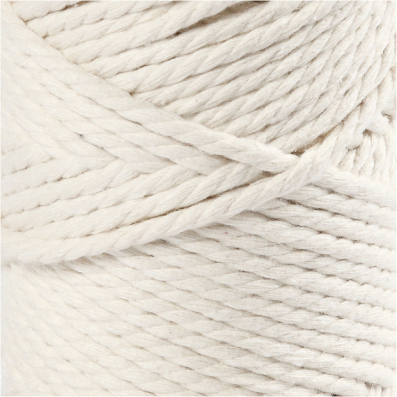 Macrame Touw 4mm Off White 55 Meter Creaknutselen Nl