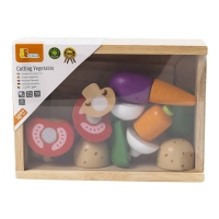 Houten kinder keuken speelgoed snijdbare groente - 1 set
