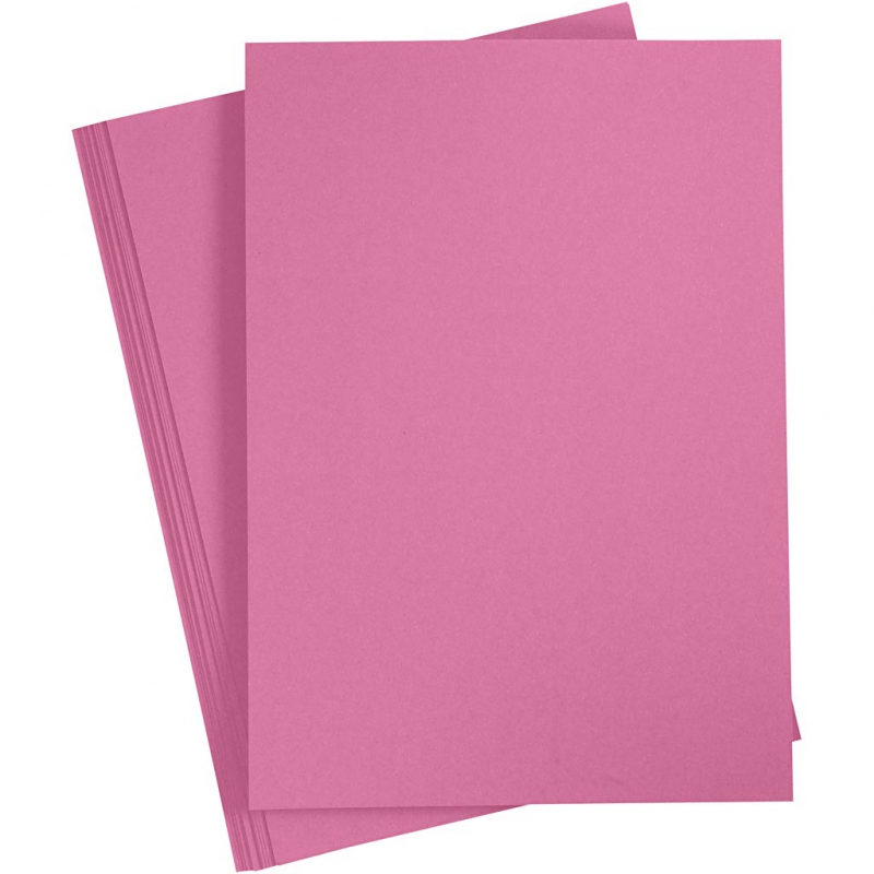 Reliëf karton roze met structuur 220gr A4 - 10 vellen