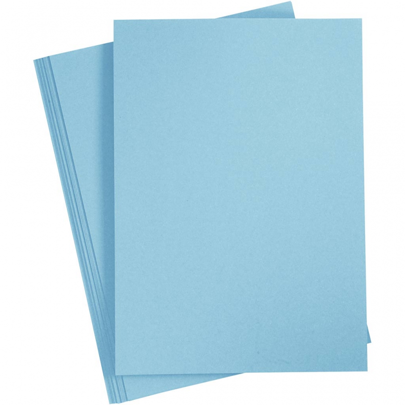 Reliëf karton licht blauw 220gr A4 - 10 vellen