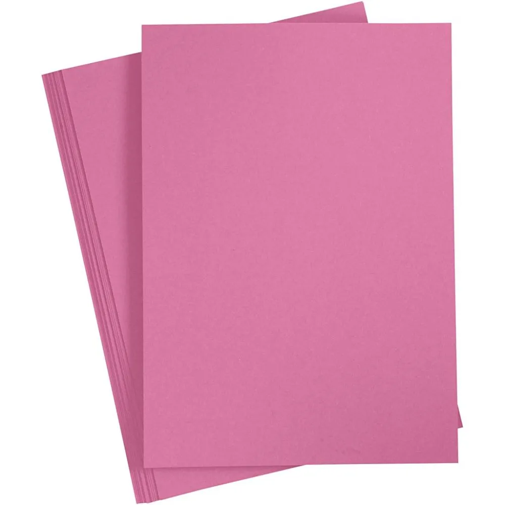 Hobby papier roze 80gr A4 - 20 vellen