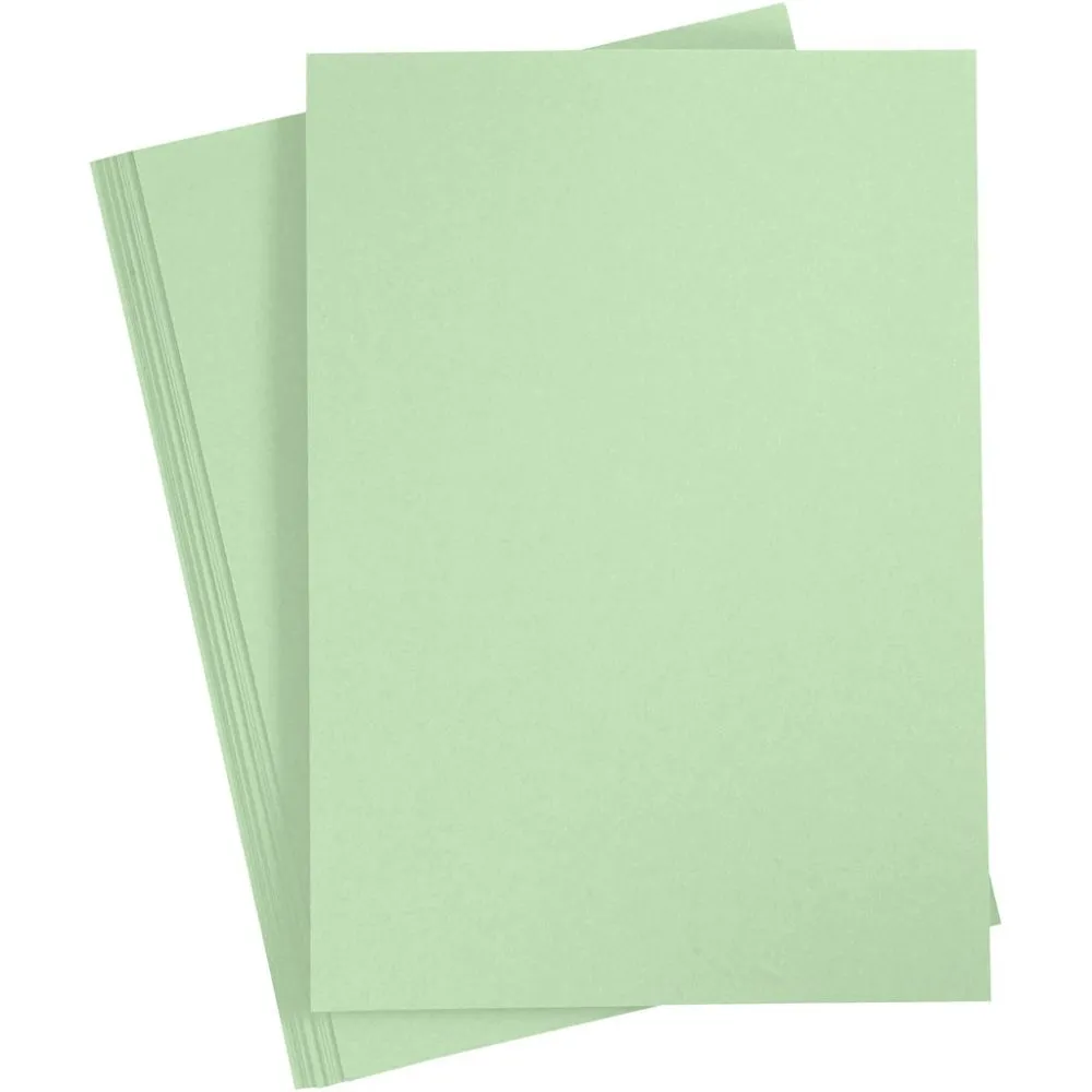 Hobby papier licht groen 80gr A4 - 20 vellen